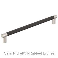Satin Nickel/Oil-Rubbed Bronze